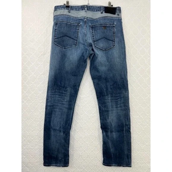 Armani Jeans J12 Antifit Slim Fit Boot Size 33 x 34